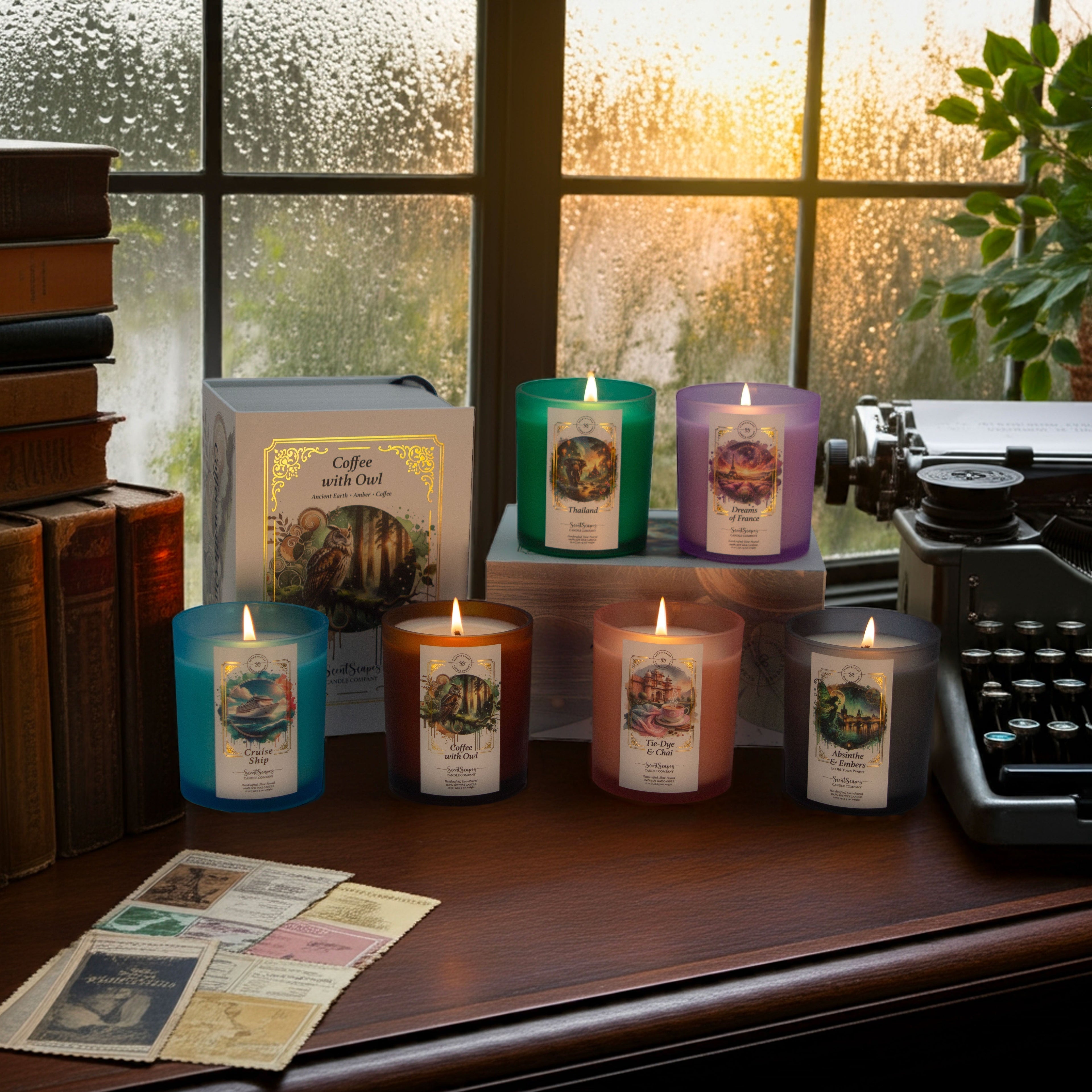 ScentScapes candle collection.